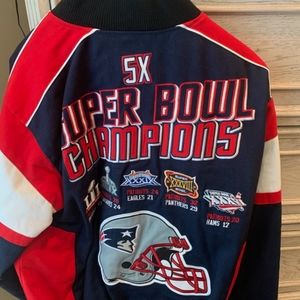 New England Patriots championship jacket